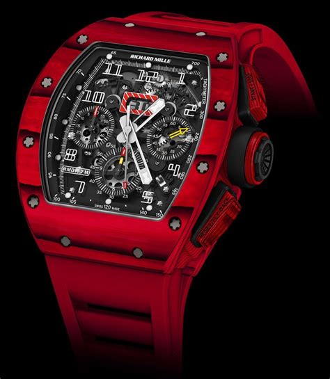 richard mille rm 011 red tpt quartz price|Richard Mille watches.